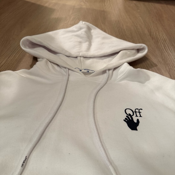 Off-White White Degrade Arrows Hoodie - Picture 3 of 13